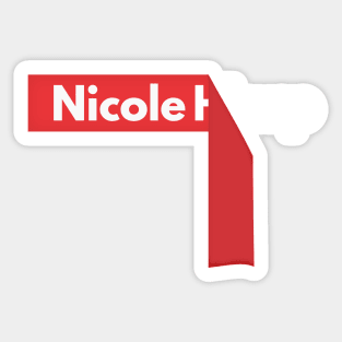 Nicole Haught Earp Sticker